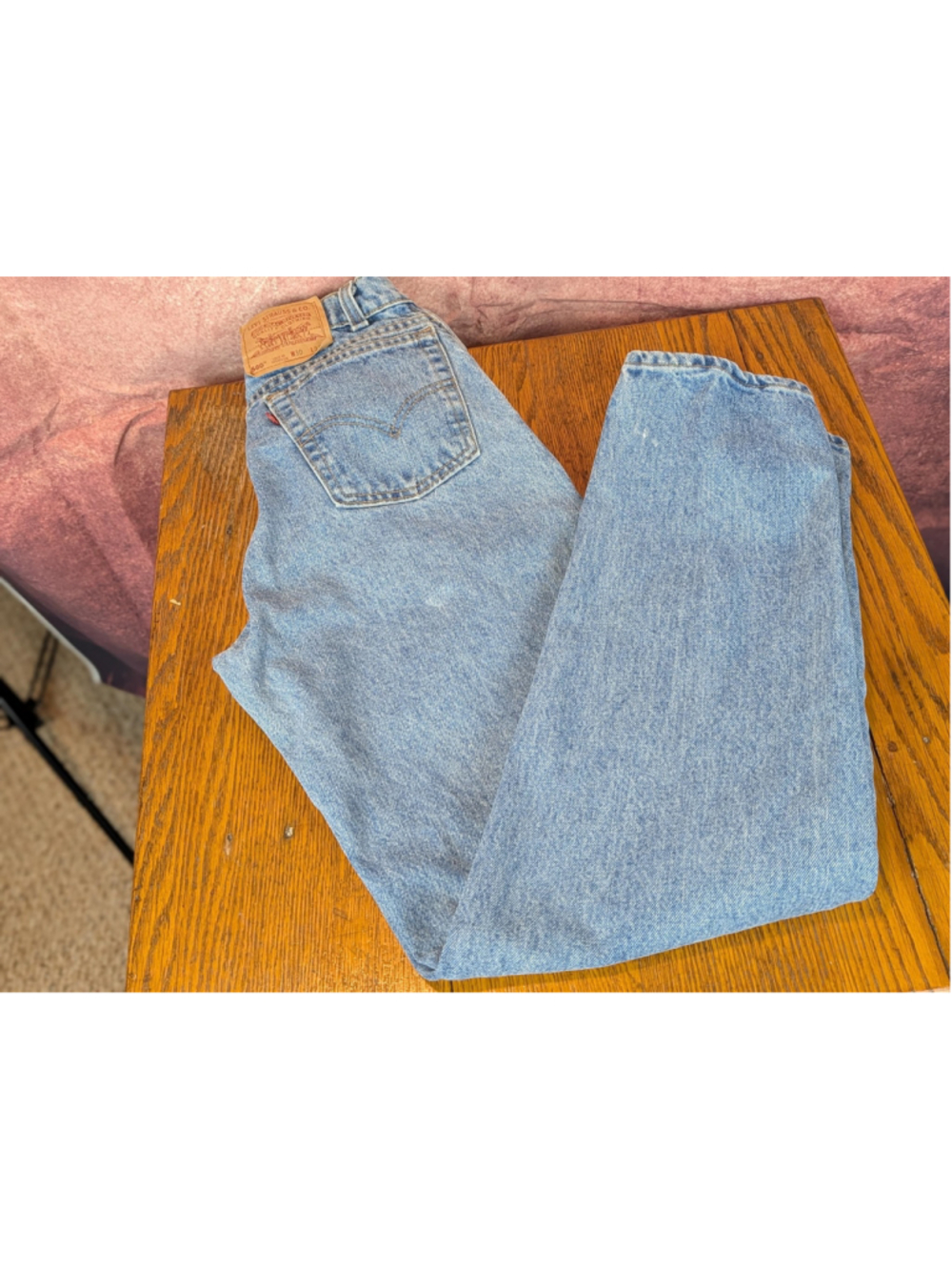 Vintage LEVI'S 560 Jeans Made in USA | 1990s Red Tab DENIM | Atual 28x31 | L